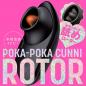 Preview: Poka-Poka Cunni Rotor Black - tounge simulator